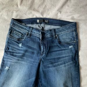 Kut from the Kloth skinny distressed jeans sz 8